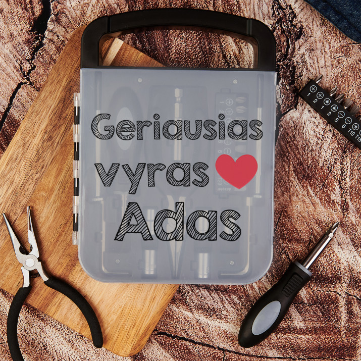 Geriausias vyras - įrankių rinkinys