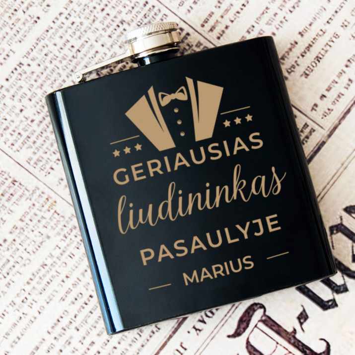 Geriausias liudininkas - Graviruota gertuvė