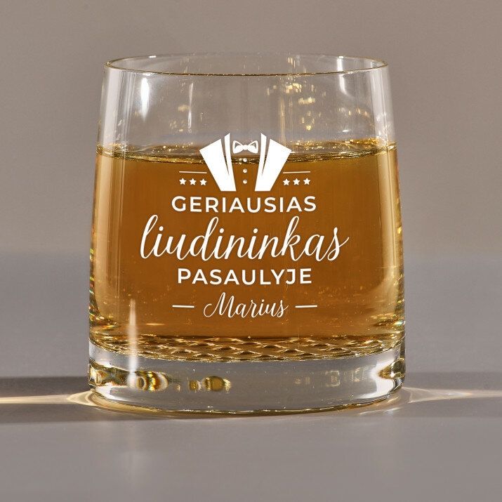 Geriausias liudininkas - Viskio stiklinės