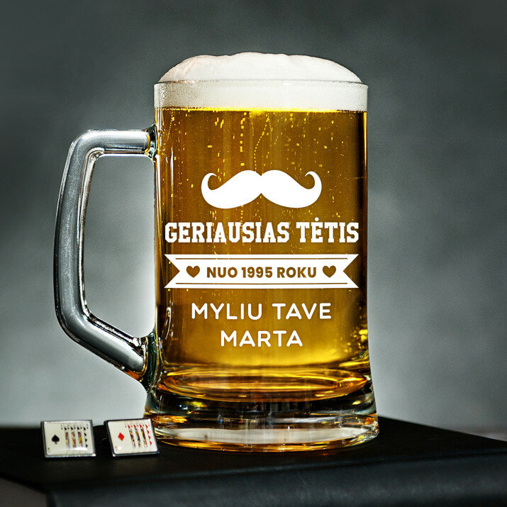 Geriausias  tėtis - Alaus bokalas