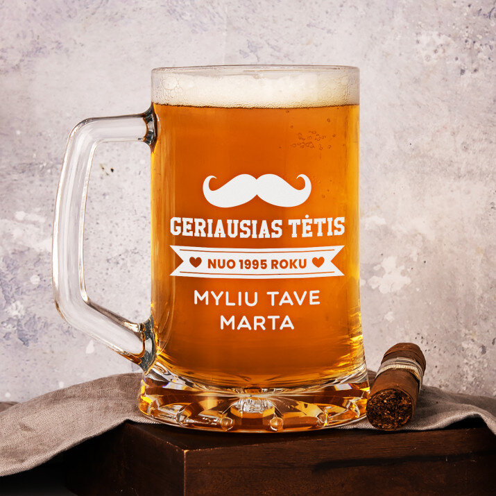 Geriausias  tėtis - Alaus bokalas