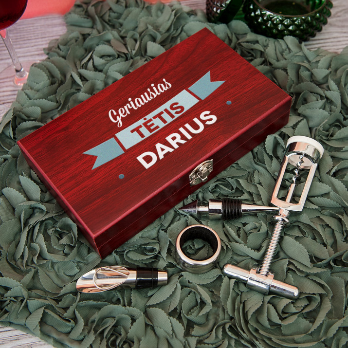 Geriausias Tėtis - Vino rinkinys