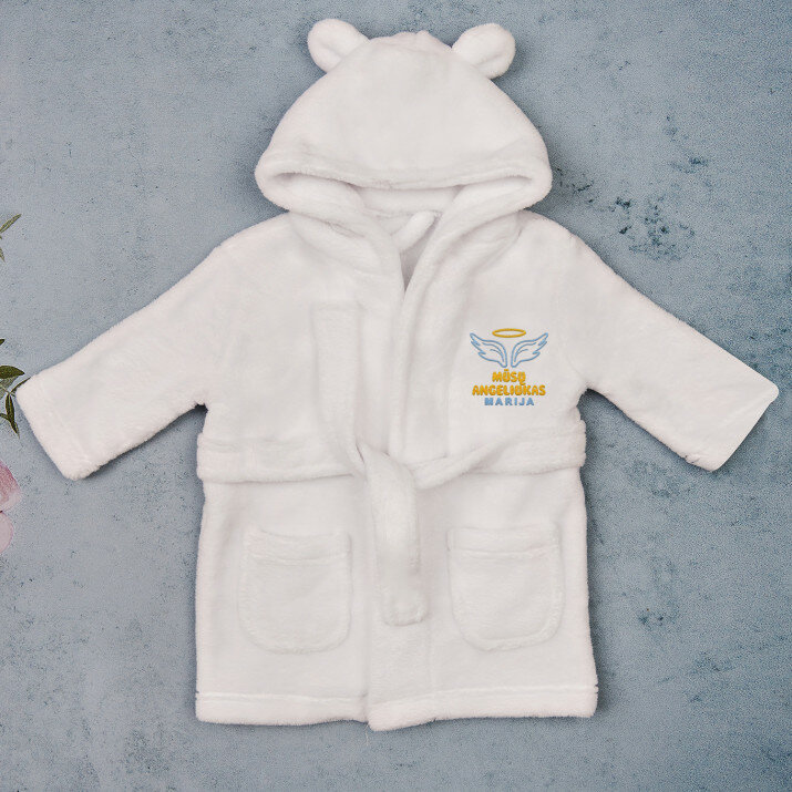 MŪSŲ ANGELIUKAS - Vaikiškas chalatas