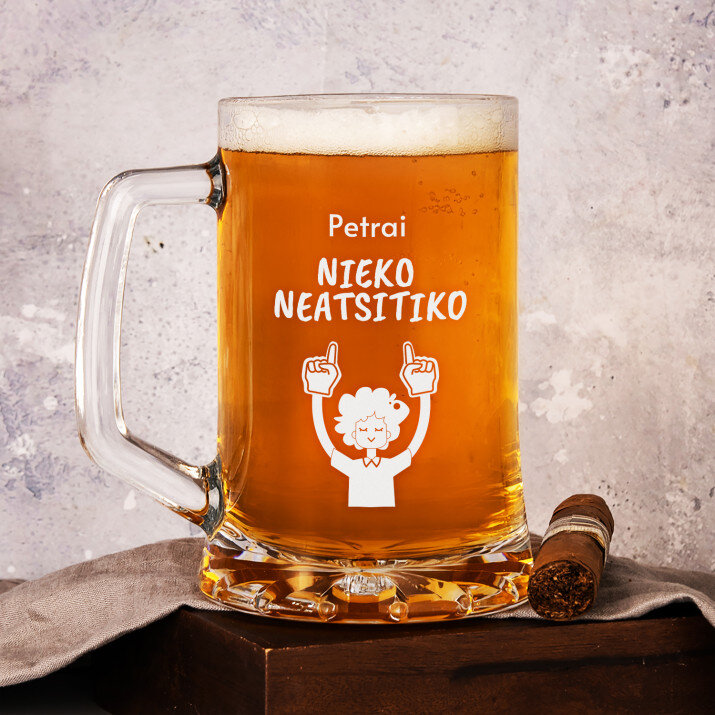 nieko neatsitiko - Alaus bokalas
