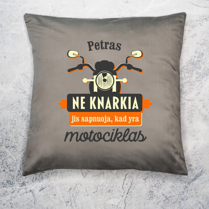 Ne knarkia - Dekoratyvinė pagalvė