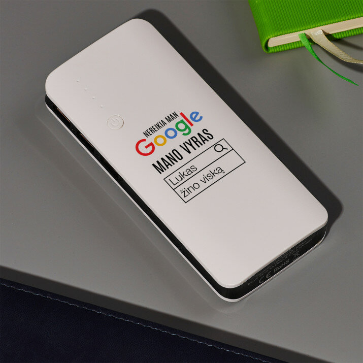 Nereikia man google - Nešiojamas įkroviklis