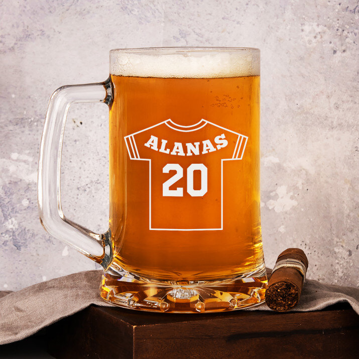 Marškinėlių numeris - Alaus bokalas