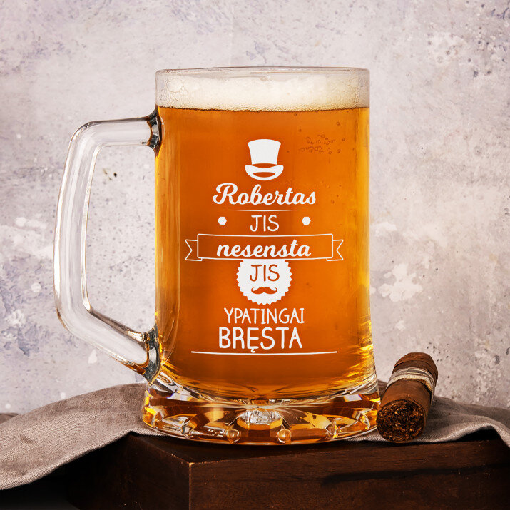 jis nesensta - Alaus bokalas