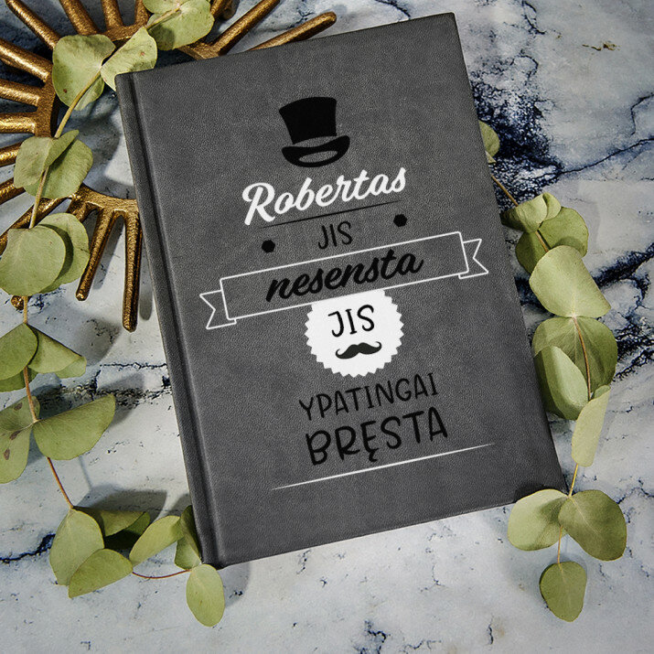 Jis nesensta - ATSPAUSDINTA UŽRAŠŲ KNYGUTĖ A5