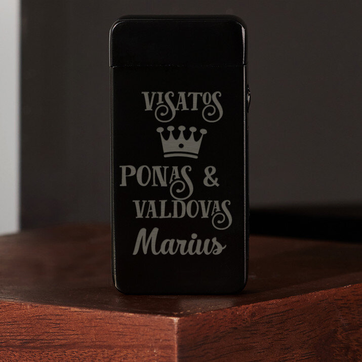 Ponas ir valdovas - Juodas plazminis žiebtuvėlis