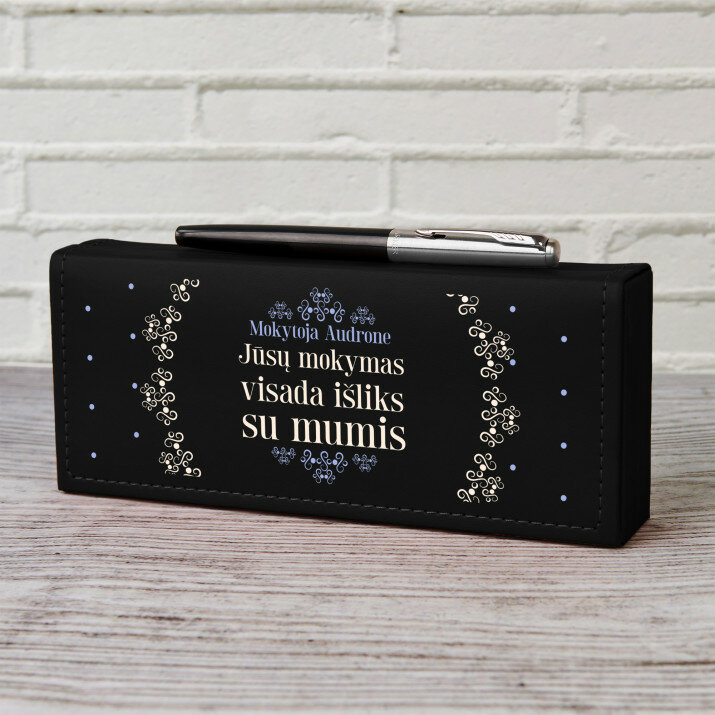 Jūsų mokymas visada išliks su mumis - Rašiklis dėkle