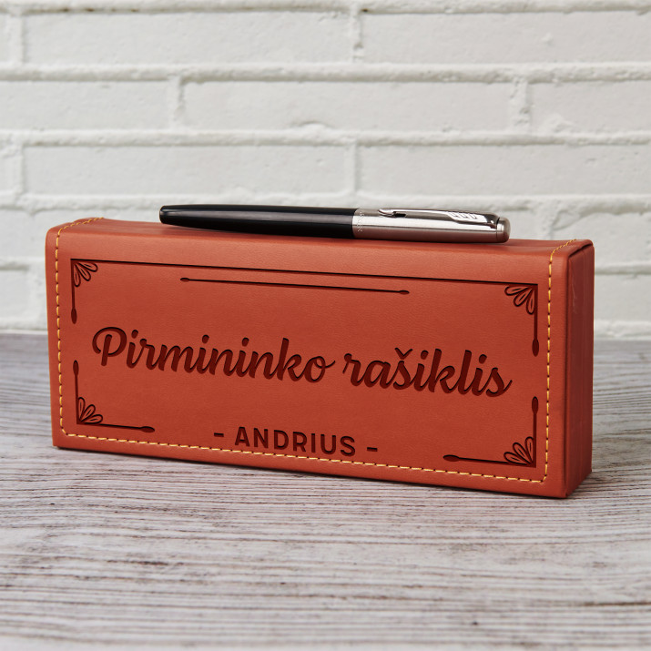 Pirmininko rašiklis - Rašiklis dėkle