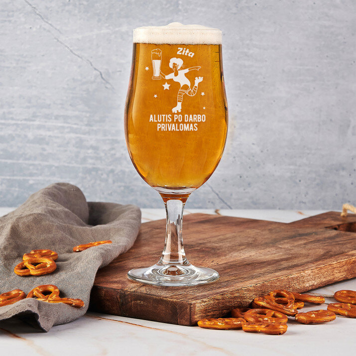 alutis po darbo ji - Alaus taurė