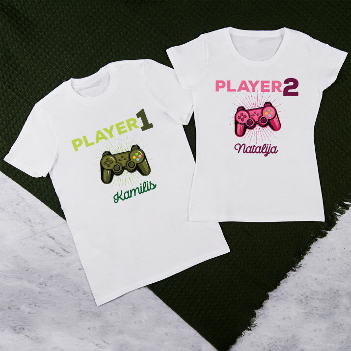 Player - Marškinėlių rinkinys poroms
