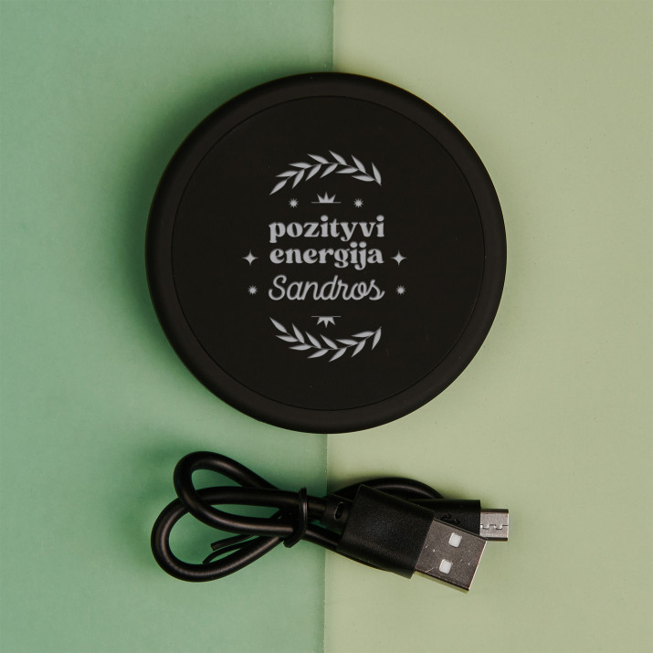 Pozityvi energija 2 - Indukcinis įkroviklis su apšvietimu