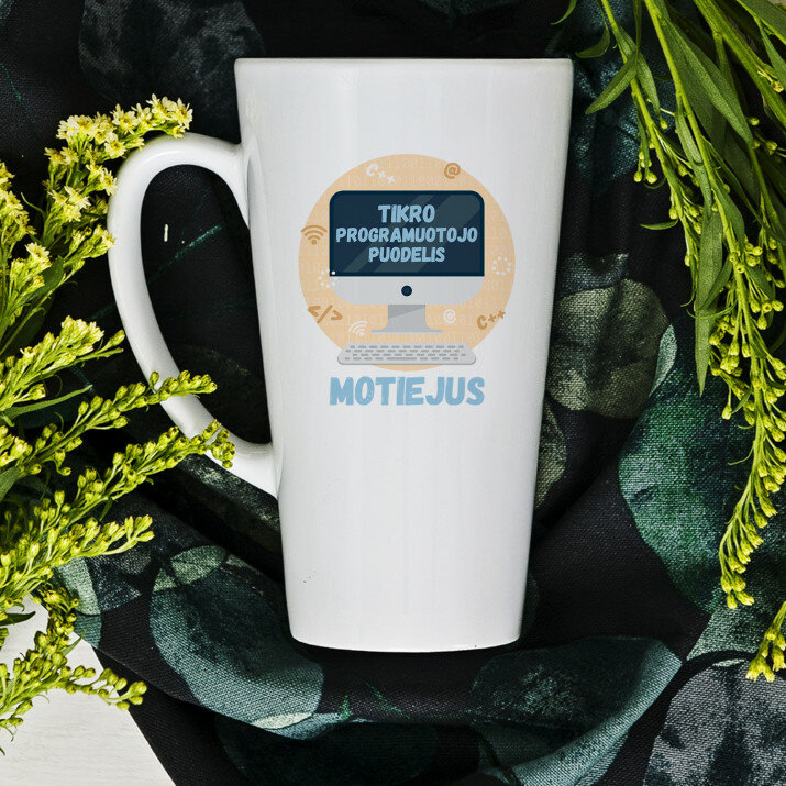 Tikras programuotojas - Personalizuotas puodelis