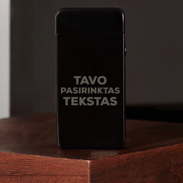 Nuosavas projektas - Juodas plazminis žiebtuvėlis