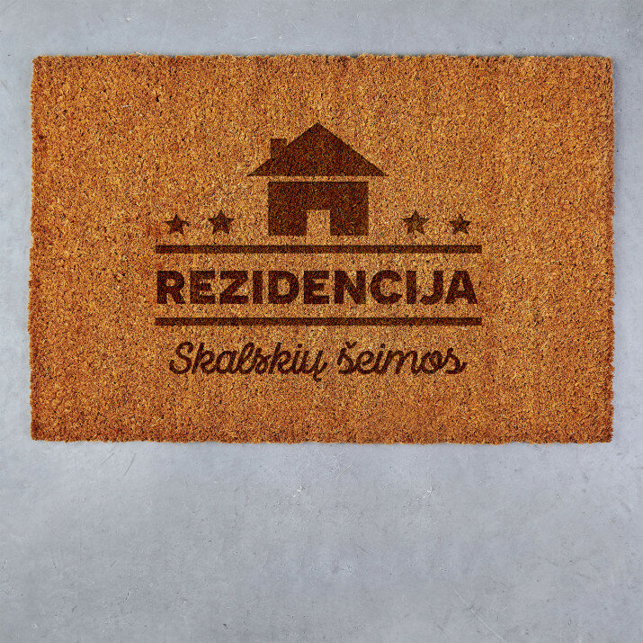 Rezidencija - Kokosinis durų kilimėlis