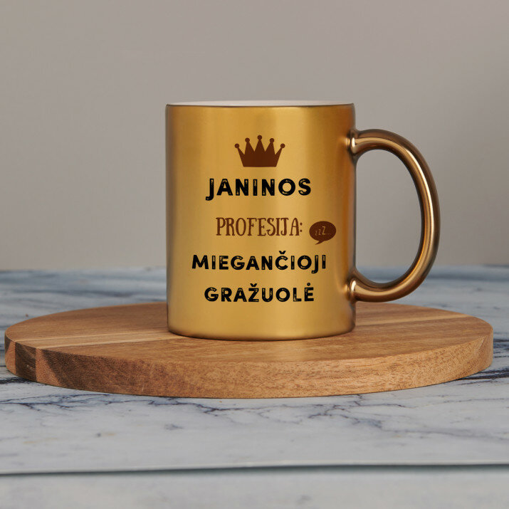 miegančioji gražuolė - Auksinis puodelis