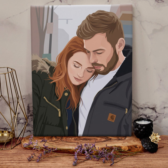 Minimalistinis stilius - paveikslas ant drobės