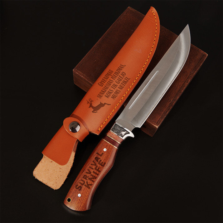 Survival knife - Medžioklinis peilis 30cm