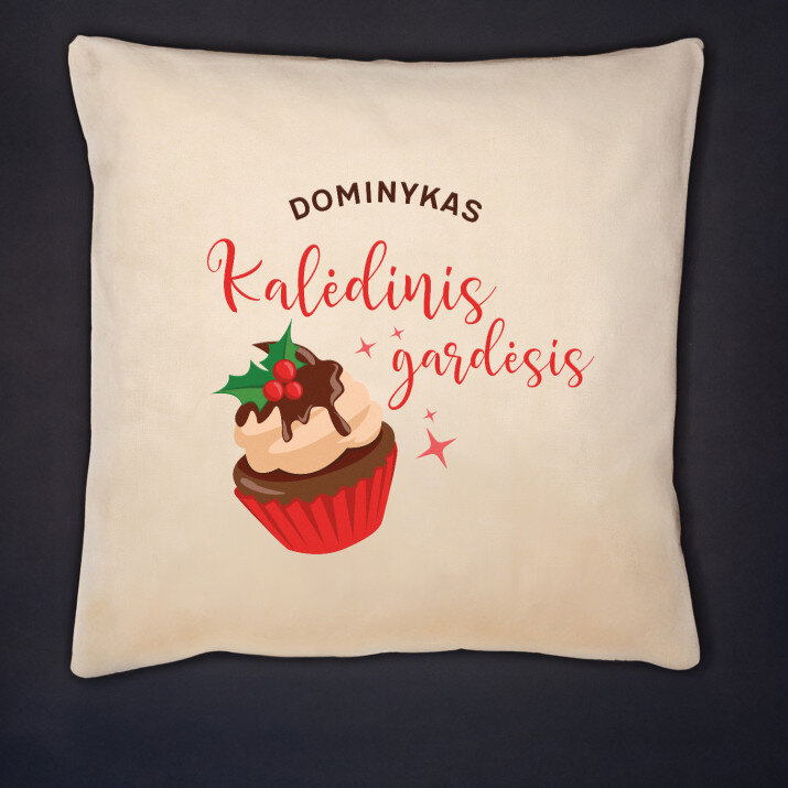 Kalėdinis gardėsis - Dekoratyvinė pagalvė