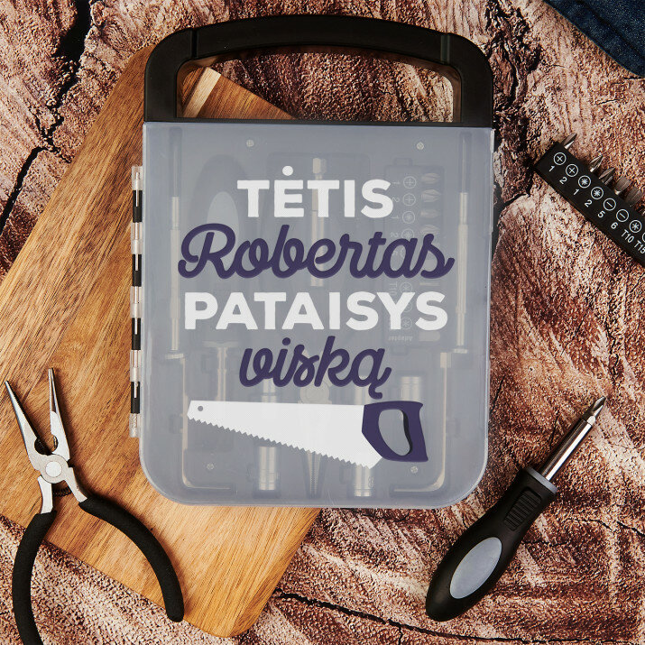 Tėtis pataisys viską - įrankių rinkinys