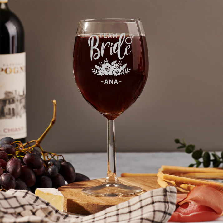 Team bride - Vyno taurės