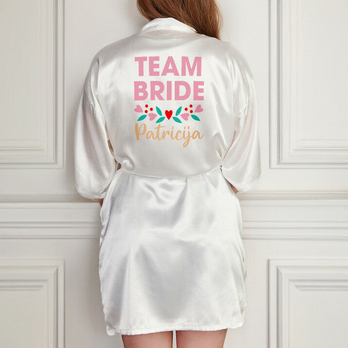 Team bride - Satino chalatas