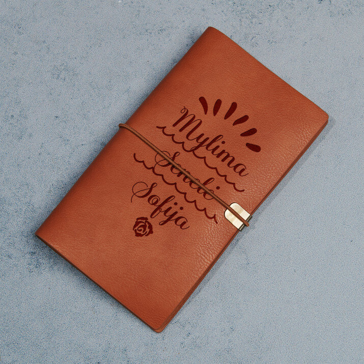mylima senelė - Užrašinė Retro