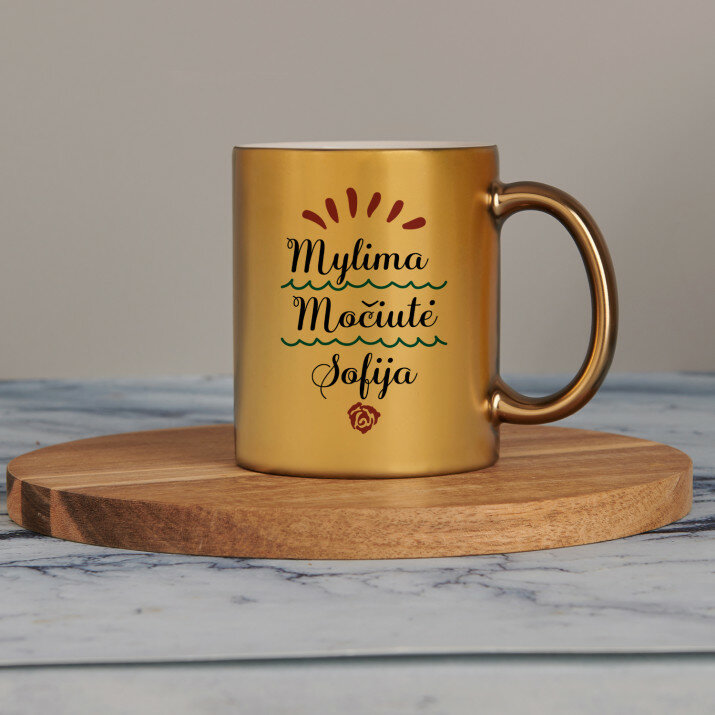 mylima močiutė - Auksinis puodelis
