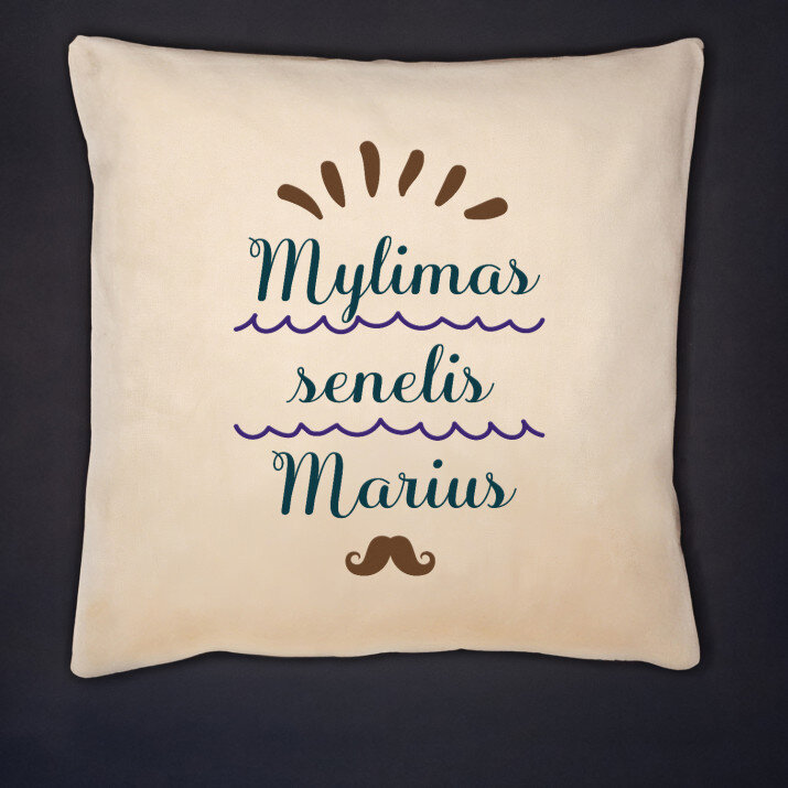 Mylimas senelis - Dekoratyvinė pagalvė