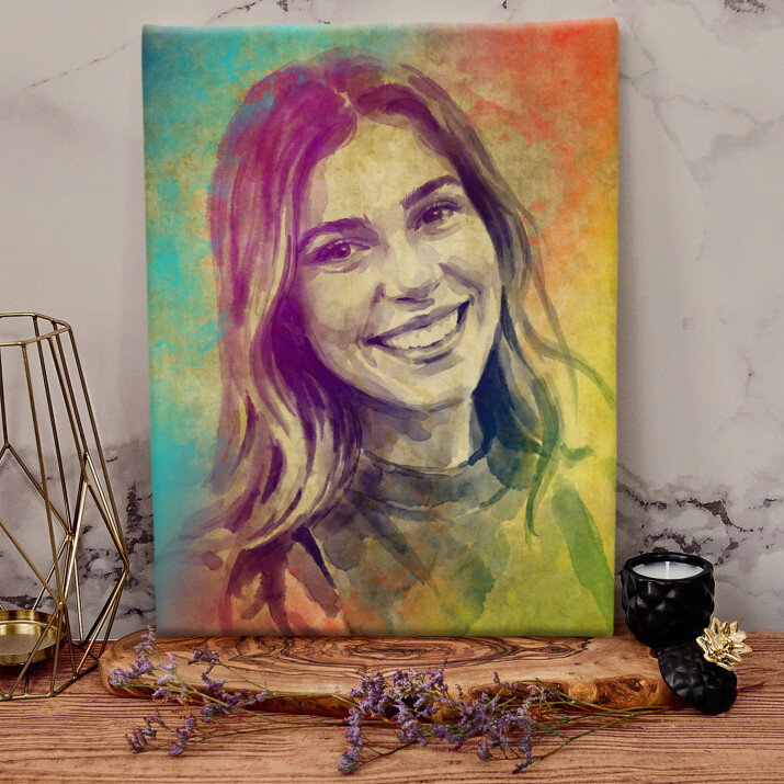 Watercolor - paveikslas ant drobės