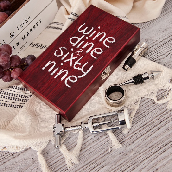 Wine, dine & sixty nine - Vino rinkinys