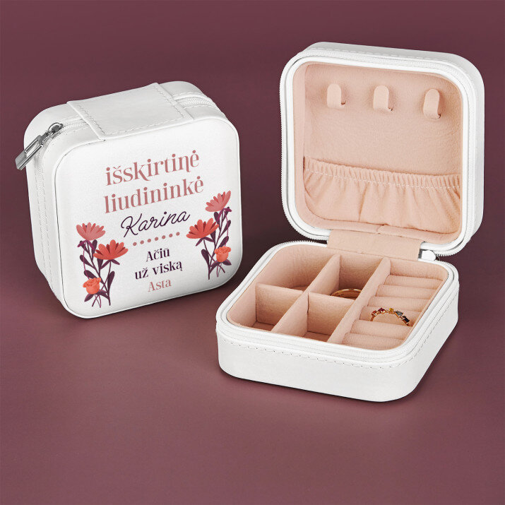 Išskirtinė liudininkė - Kelioninė papuošalų dėžutė