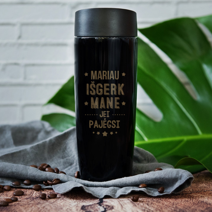 Išgerk mane - Terminis puodelis
