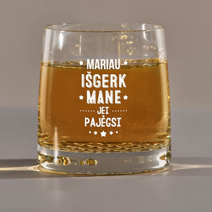 Išgerk mane - Viskio stiklinės