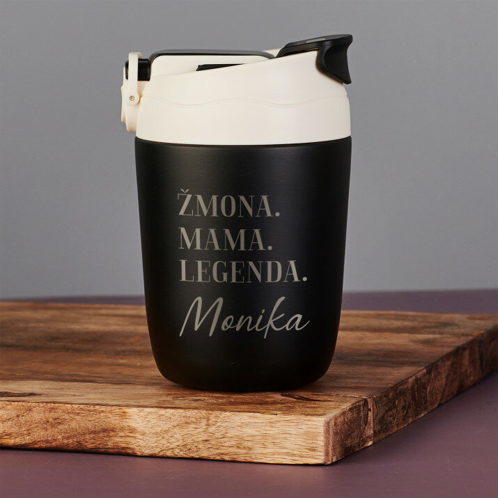 žmona mama legenda - Terminis puodelis 360 ml