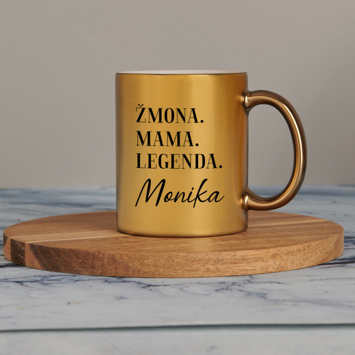 žmona mama legenda - Auksinis puodelis