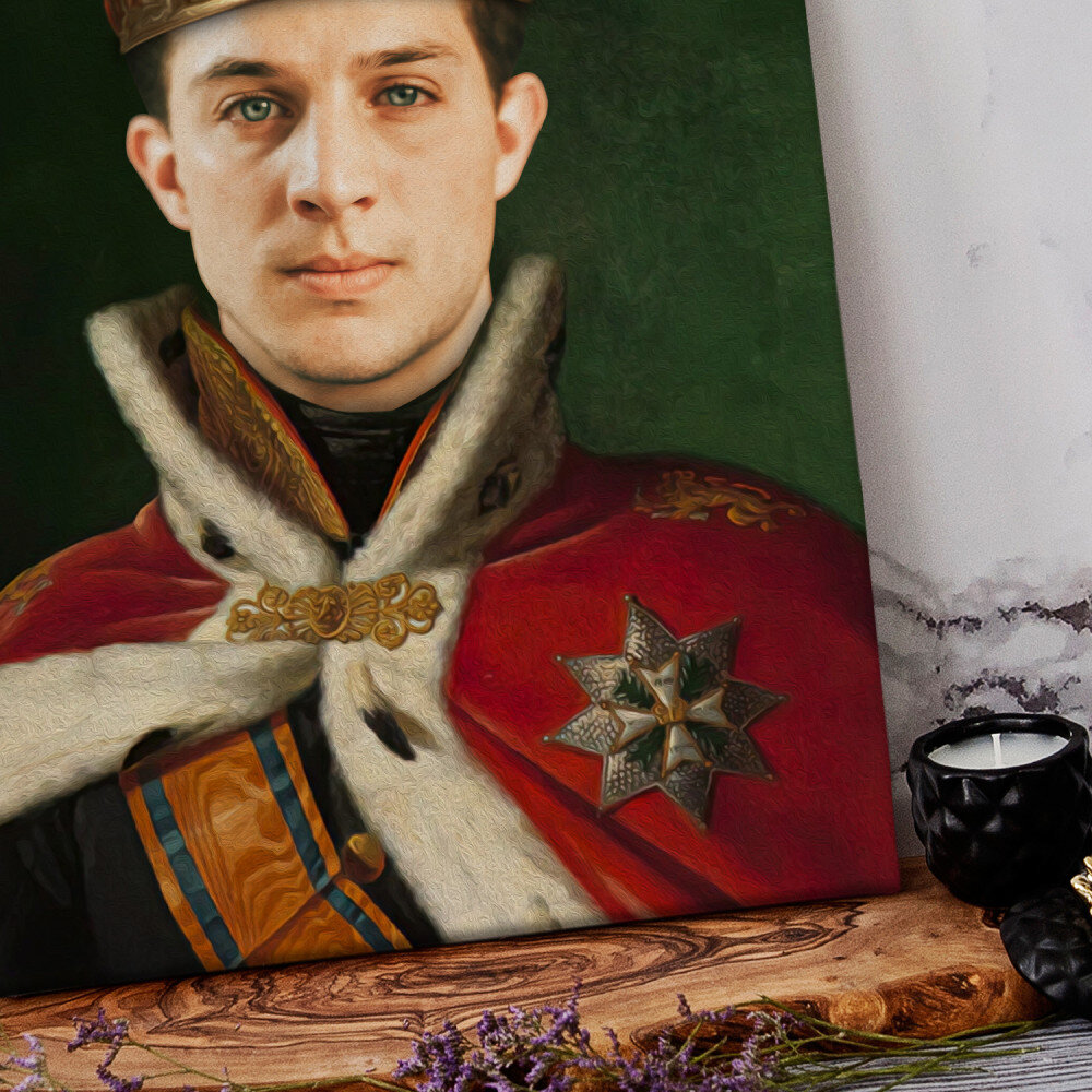 Karalius Karali kasis Portretas MyGift lt