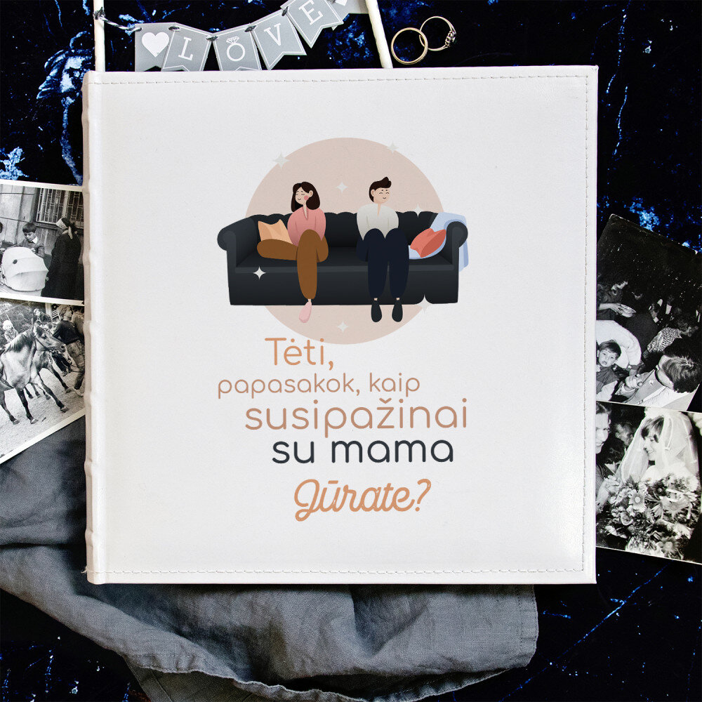 Tėti, kaip susipažinai su mama 2 - Nuotraukų albumas - MyGift.lt