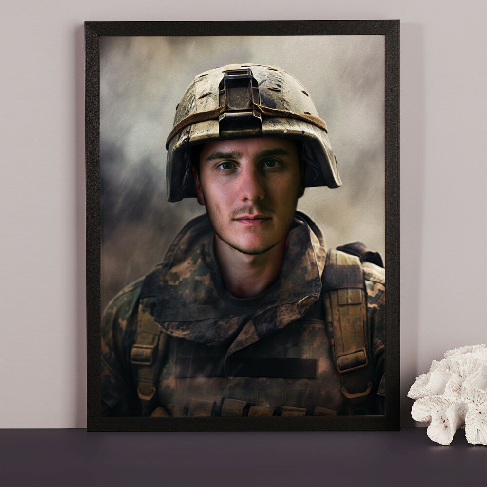 Kareivis Svajoni Portretas MyGift lt