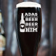 Addicted - Graviruotas alaus bokalas