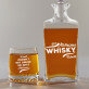 Awesome whisky - Graviruotų grafino ir viskio taurių rinkinys