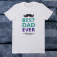 Best dad - Vyriški marškinėliai su raštu