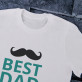 Best dad - Vyriški marškinėliai su raštu