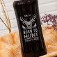 Born to hunt - Vandens butelis su graviravimu