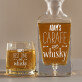 Carafe of whisky - Graviruotų grafino ir viskio taurių rinkinys