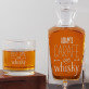Carafe of whisky - Graviruotų grafino ir viskio taurių rinkinys