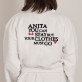 Clothes must go - Moteriškas baltas chalatas